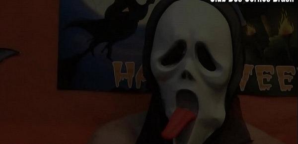  Hoje é noite de Halloween minha esposa está a fim de dar pra outro. ( Completo no Xvideos Red )